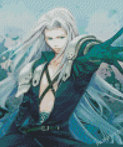 Sephiroth Warrior diamond painting