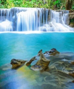 Erawan Waterfall Diamond Painting