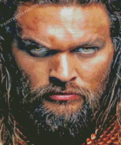 Jason Momoa Face Diamond Painting