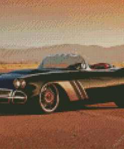 62 Corvette Diamond Painting