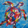 Abstract Turtle Diamond Painting