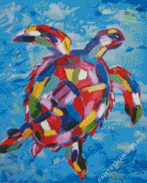 Abstract Turtle Diamond Painting