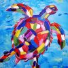 Abstract Turtle Diamond Painting