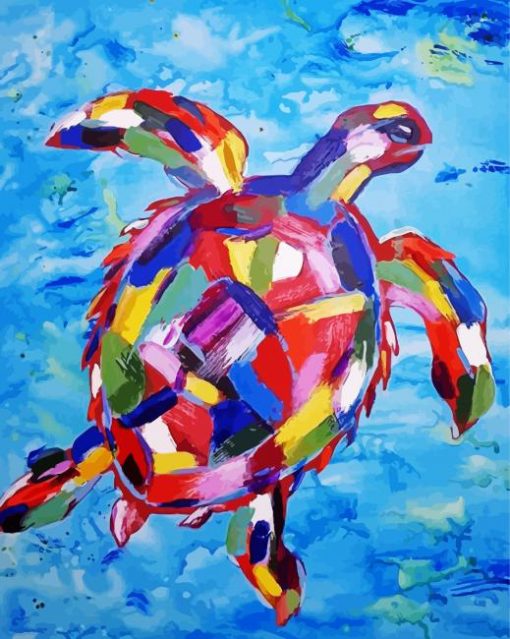 Abstract Turtle Diamond Painting