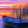 Balaton Lake Sunset Diamond Painting