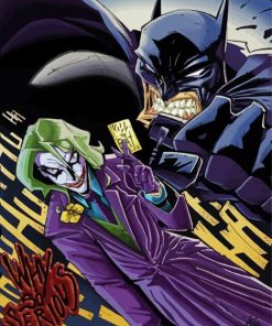 Batman And The Joker Diamond Painting