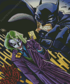 Batman And The Joker Diamond Painting