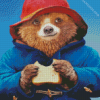 Bear With Red Hat Diamond Painting