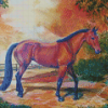 Quarter horse Diamond Painting