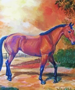 Cool Quarter horse Diamond Painting