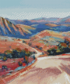 Flinders Ranges Art Diamond Painting