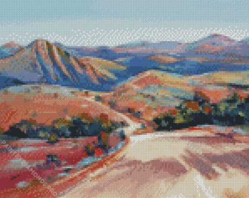 Flinders Ranges Art Diamond Painting