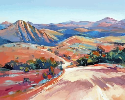 Flinders Ranges Art Diamond Painting