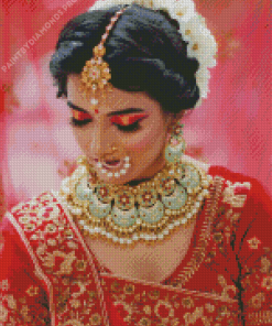 Indian Bride Diamond Painting