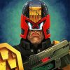 Judge Dredd Diamond Painting