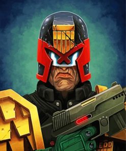 Judge Dredd Diamond Painting