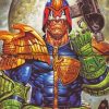 Judge Dredd Superhero Diamond Painting