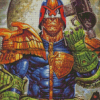 Judge Dredd Superhero Diamond Painting