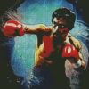 Kick Boxing Fight Diamond Painting