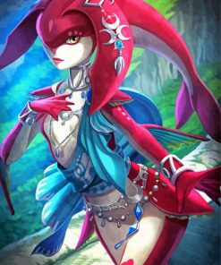 Mipha The Zora Champion Diamond Painting