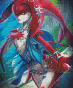 Mipha The Zora Champion Diamond Painting