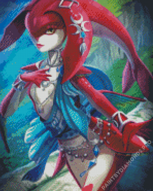 Mipha The Zora Champion Diamond Painting