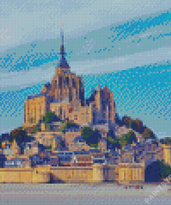 Aesthetic Mont. Saint Michel Diamond Painting