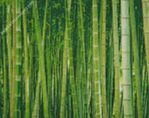 Bamboo Forest Diamond Painting