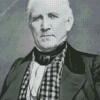 Black And White Sam Houston Diamond Painting