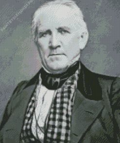 Black And White Sam Houston Diamond Painting