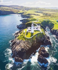 Fanad Head Lighthouse Diamond Painting