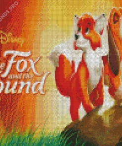 Fox and Hound Diamond Painting