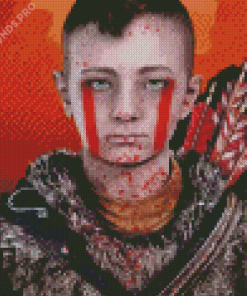 God Of War Atreus Diamond Painting