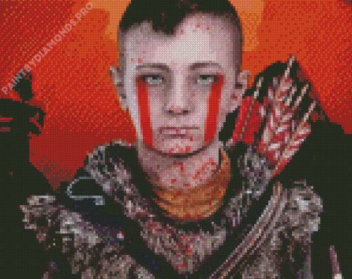 God Of War Atreus Diamond Painting