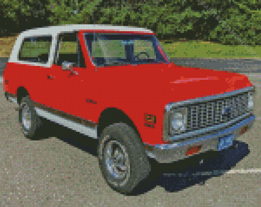 1972 Chevrolet K5 Blazer Diamond Painting