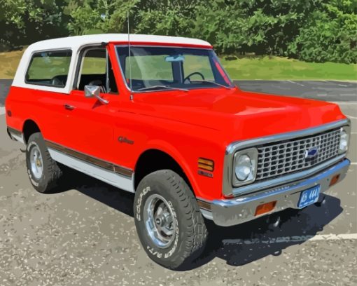 1972 Chevrolet K5 Blazer Diamond Painting