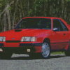 1986 Ford Mustang Svo Diamond Painting