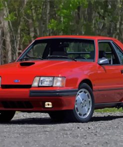 1986 Ford Mustang Svo Diamond Painting