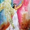 Abstract Angel Diamond Painting