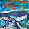 Abstract Whale Diamond Painting