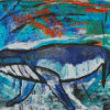 Abstract Whale Diamond Painting