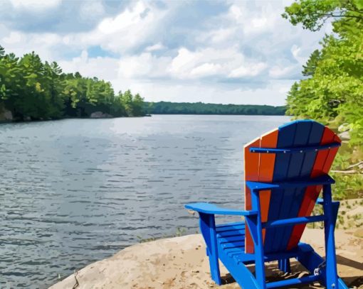 Adirondack Chair Diamond Painting