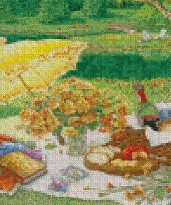 Afternoon Picnic Diamond Painting