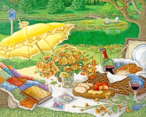 Afternoon Picnic Diamond Painting