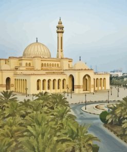 Al Fateh Grand Mosque Diamond Painting