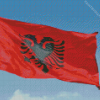 Albanian Flag Diamond Painting