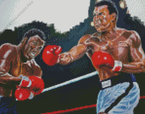 Ali And Frazier Diamond Painting