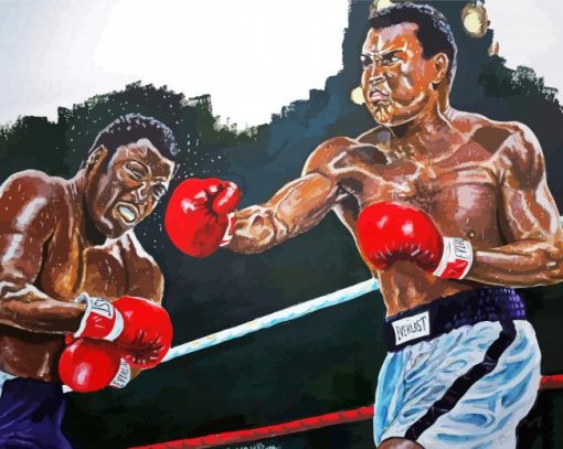 Ali And Frazier Diamond Painting