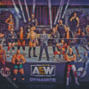 All Elite Wrestling Diamond Painting