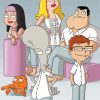 American Dad Animation Diamond Painting